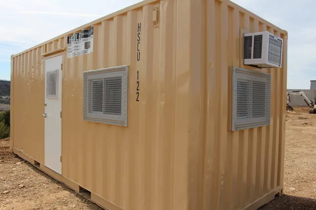 20-foot storage unit ready for delivery across the Four Corners region