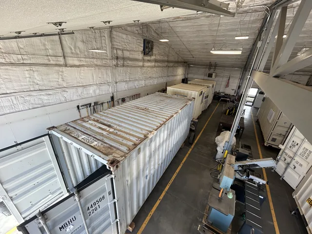 Access door and service panel on a generator housing modification