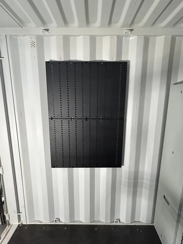 Completed Co Gunfighter container delivered to the customer site