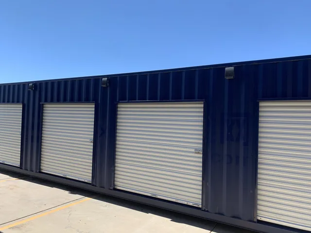 Container modification with added louvered vents for airflow