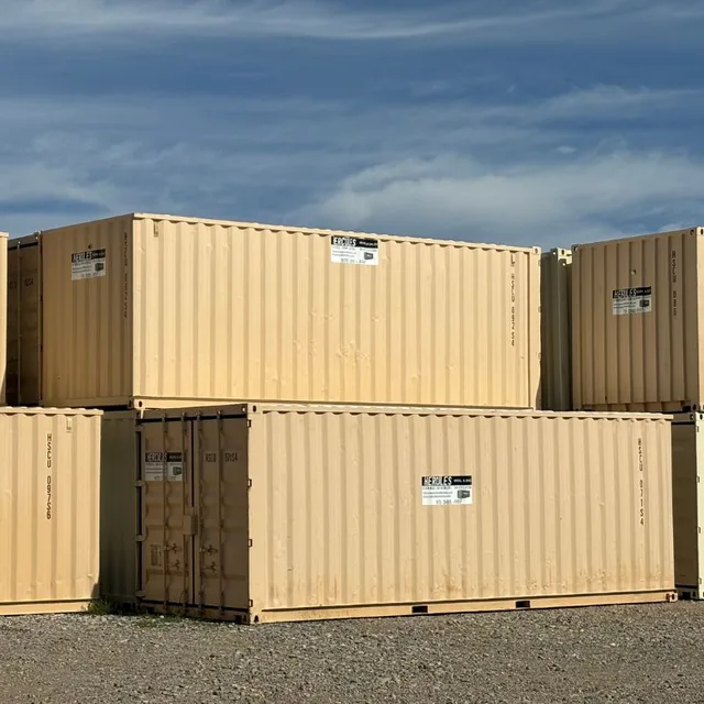 Container delivered to a commercial property in the Four Corners region